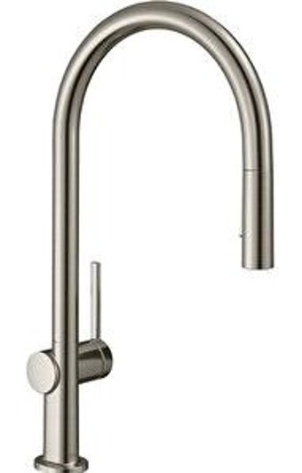 Hansgrohe Talis M54 Kuğu Çift Girişli Aç Kapa Eviye Bataryası Krom