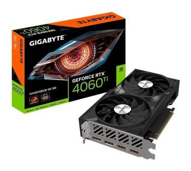 Gigabyte Windforce OC RTX 4060 Tİ 8 GB GDDR6 PCI-Express 4.0 DirectX 12 Ultimate 2 Fanlı Fanlı Soğutma 128 Bit Gaming Nvidia Ekran Kartı