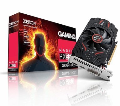 Zeiron Iseblue Radeon RX 550 4 GB GDDR5 PCI-Express 3.0 DirectX 12 1 Fanlı Fanlı Soğutma 128 Bit Gaming AMD Ekran Kartı