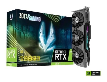Zotac RTX RTX 3070 Tİ 8 GB GDDR6X PCI-Express 4.0 DirectX 12 Ultimate 3 Fanlı Fanlı Soğutma 256 Bit Gaming Nvidia Ekran Kartı