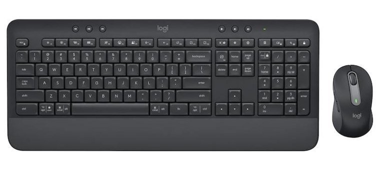 Logitech MK650 Siyah Kablosuz Klavye Mouse Seti