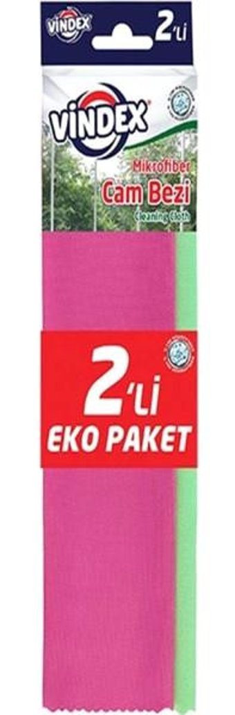 Vindex Mikrofiber 2'li Temizlik Bezi