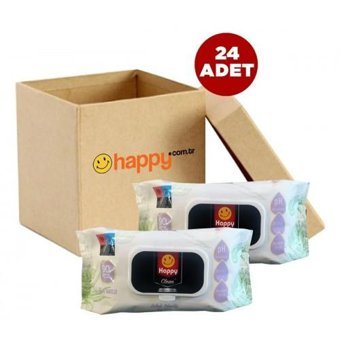 Happy Clean 2160 Yaprak 24'lü Islak Mendil
