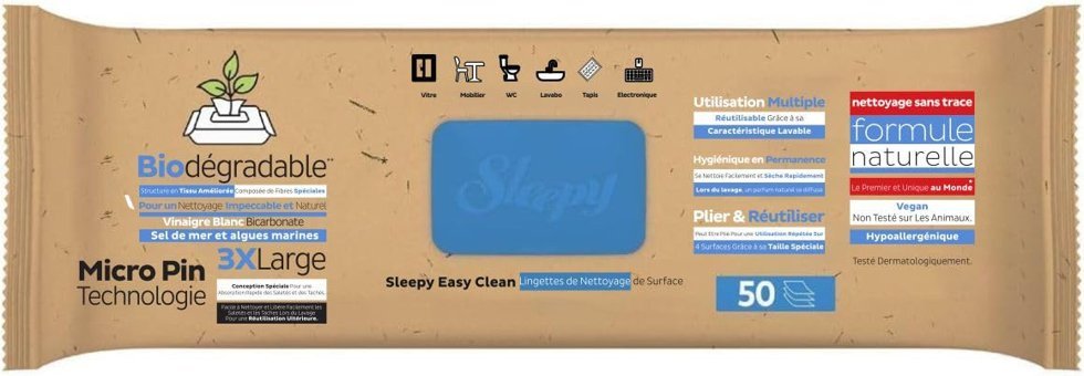 Sleepy 300 Yaprak 6'lı Islak Mendil