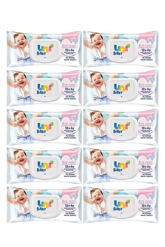 Uni Baby 5200 Yaprak 10'lu Islak Mendil