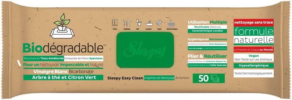 Sleepy Easy Clean 50 Yaprak Islak Mendil