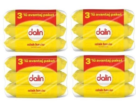 Dalin 672 Yaprak 12'li Islak Mendil