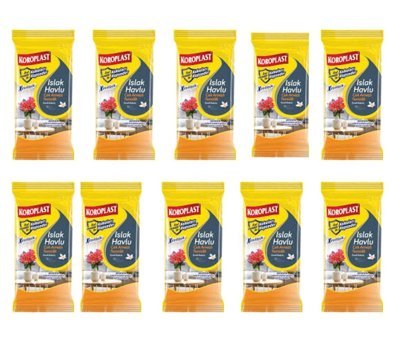 Koroplast Ferah Kokulu 300 Yaprak 10'lu Islak Mendil
