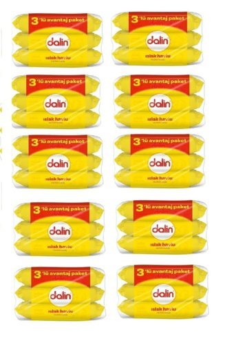 Dalin 1680 Yaprak 30'lu Islak Mendil