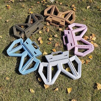 Ykd Store Plastik Katlanır Kamp Taburesi Yeşil