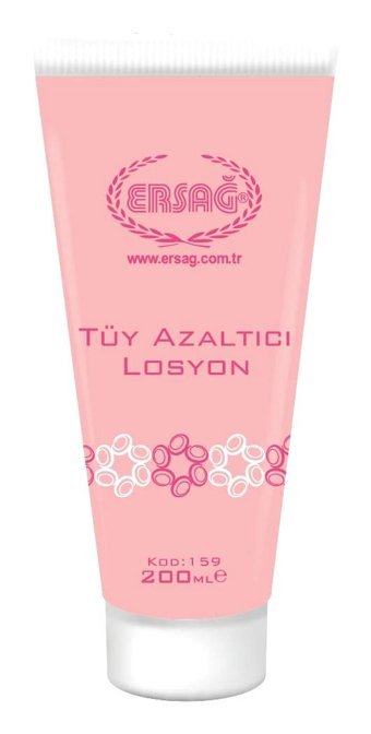 Ersağ Tüm Ciltler İçin Tüm Vücut Koltuk Altı Bacak Genital Bölge Kadın Tüy Dökücü Krem 200 ml