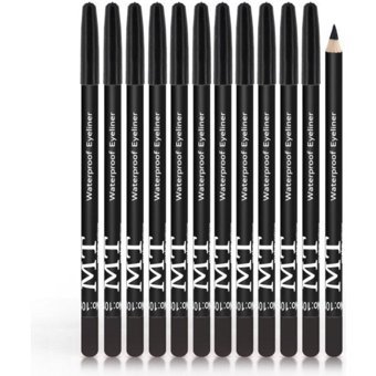 Mt Cosmetics Mat Akmayan Siyah Göz Kalemi 12 Adet