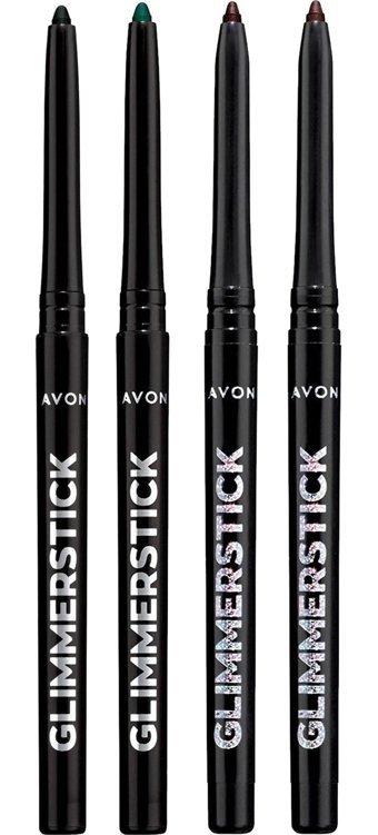 Avon Glimmerstick Asansörlü Parlak Simli Akmayan Çok Renkli Göz Kalemi Kahverengi-Siyah-Yeşil