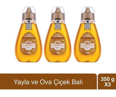 Balparmak Çıtkapak Anadolu Süzme Ova - Yayla Balı 3x350 gr