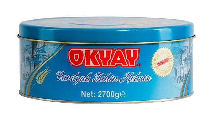 Okyay Teneke Vanilyalı Tahinli Helva 3 kg