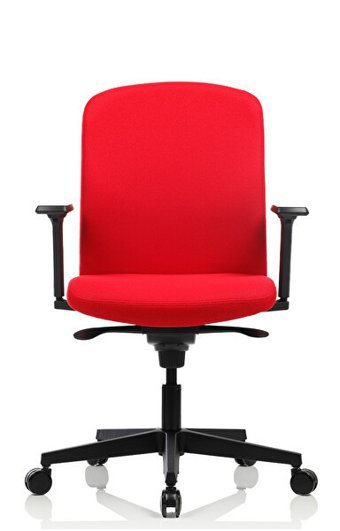 Bürosit Huxi 7 Dönerli Kırmızı Çalışma Sandalyesi