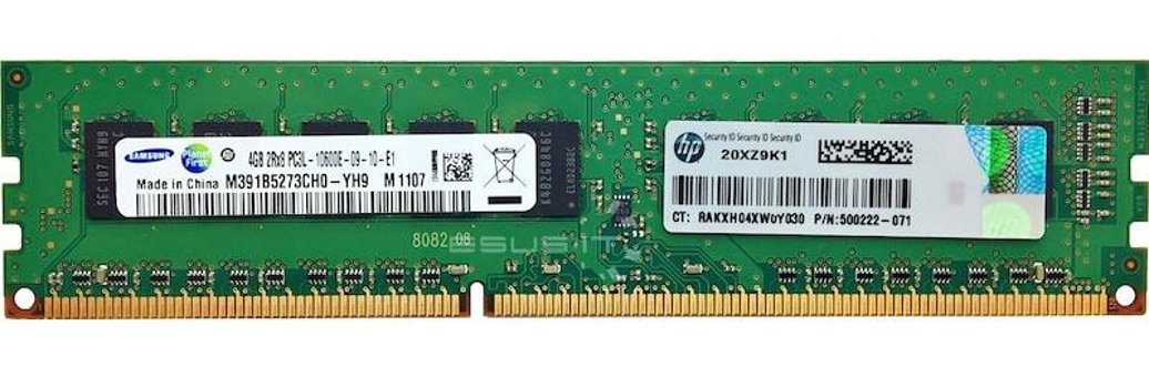 Samsung M391B5273CH0-YH9 4 GB DDR3 1x4 1333 MHz Ram