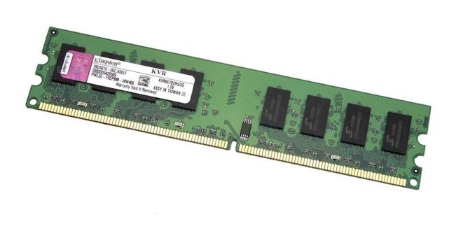 Kingston KVR667D2N5/2G 2 GB DDR2 1x2 667 Mhz Ram