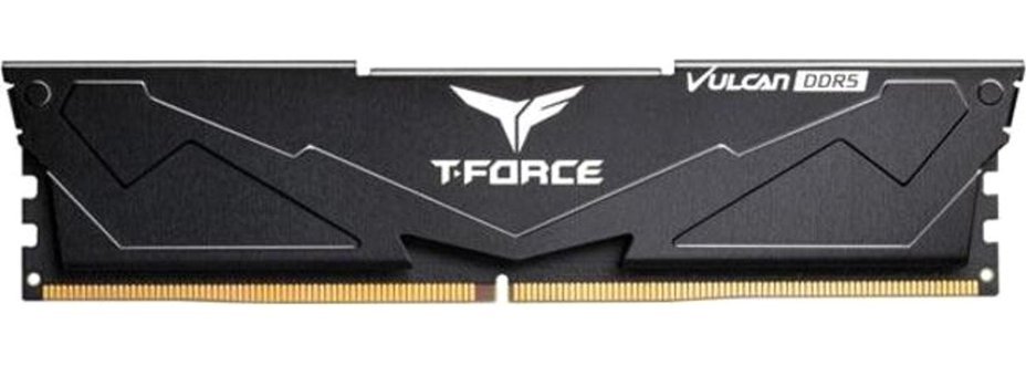 Team T-Force Vulcan Black FLBD516G6000HC38A01 16 GB DDR5 1x16 6000 Mhz Ram