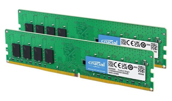 Crucial CT2K8G4DFRA32A 16 GB DDR4 2x8 3200 MHz Ram