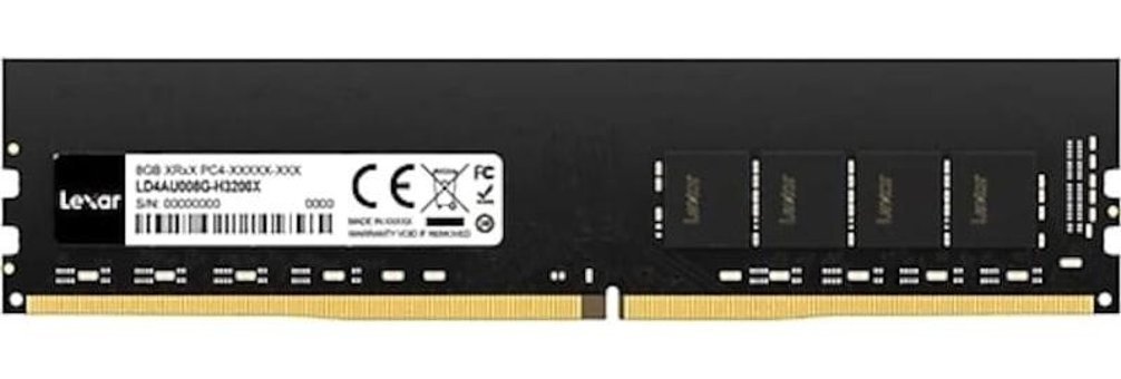 Lexar LD4AU008G-B3200GSST 8 GB DDR4 1x8 3200 MHz Ram