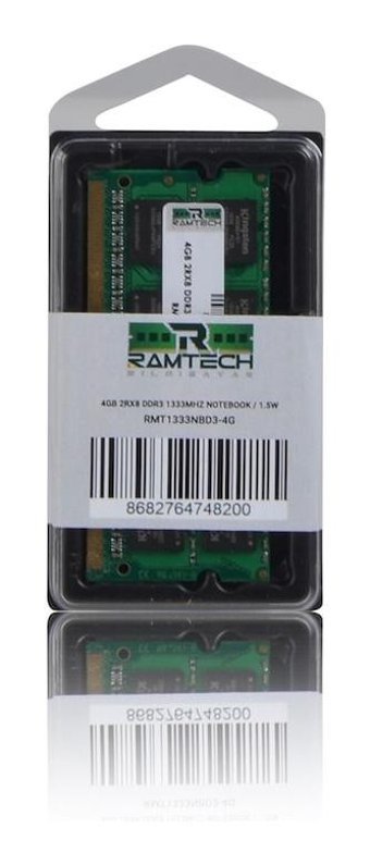 Ramtech RMT1333NBD3-4G 4 GB DDR3 1x4 1333 MHz Ram