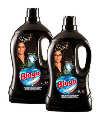 Bingo Siyahlar İçin 134 Yıkama Sıvı Deterjan 4 lt