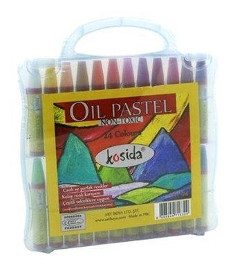 Kosida KYP-24 Çantalı 24'lü Kalem Pastel Boya Seti
