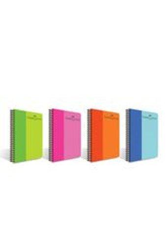 Faber Castell A4 144 Yaprak Çizgisiz Dikişli Yumuşak Kapak 4'lü Okul Defteri