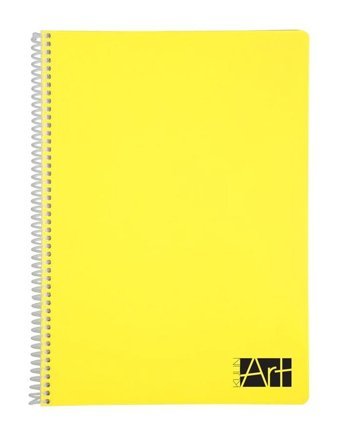 Kulinart Pastoral A4 160 Yaprak Kareli Telli Sert Kapak 1 Adet Okul Defteri