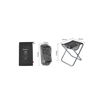 Shinetrip A238 Polyester Katlanır Kamp Taburesi Mavi