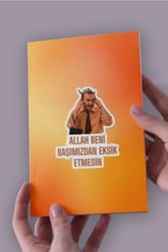 Namgo A5 24 Yaprak Çizgisiz Dikişli Karton Kapak 1 Adet Burhan Altıntop Okul Defteri