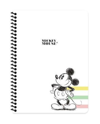 Keskin Color Liberte B5 80 Yaprak Çizgisiz Telli Karton Kapak 1 Adet Minnie Mouse Okul Defteri