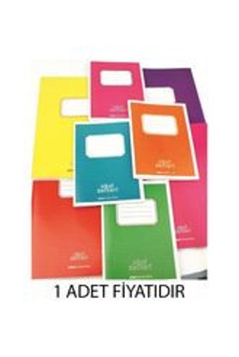 Umur A7 100 Yaprak Çizgili Telli Karton Kapak 1 Adet Okul Defteri