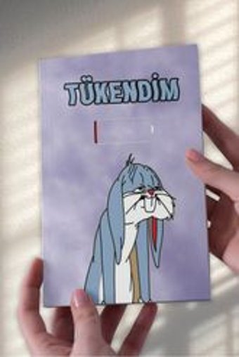 Namgo A5 24 Yaprak Çizgisiz Dikişli Karton Kapak 1 Adet Bugs Bunny Okul Defteri