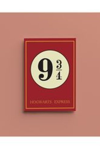 Lucidum A5 24 Yaprak Çizgisiz Dikişli Karton Kapak 1 Adet Harry Potter Okul Defteri
