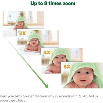 Leapfrog LF930 Hareket Sensörlü Gece Görüşlü Dijital 7 inç Ekranlı Kablosuz HD Bebek Kamerası