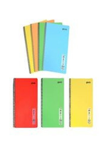 Mynotes A4 80 Yaprak Kareli Telli Sert Kapak 7'li Okul Defteri