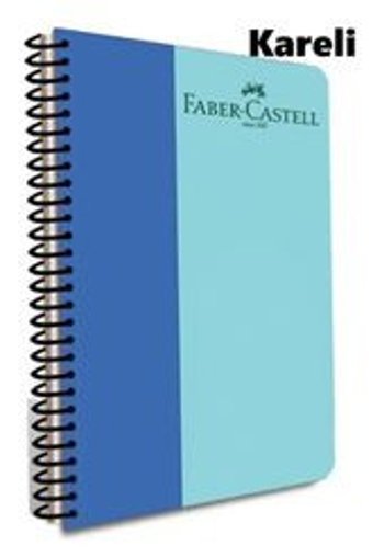 Faber Castell A4 160 Yaprak Kareli Telli Yumuşak Kapak 1 Adet Okul Defteri