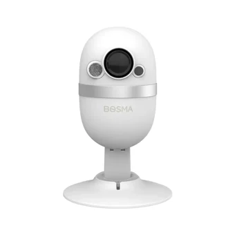 Bosma Bosma Hareket Sensörlü Gece Görüşlü Kablosuz Full HD IP Bebek Kamerası