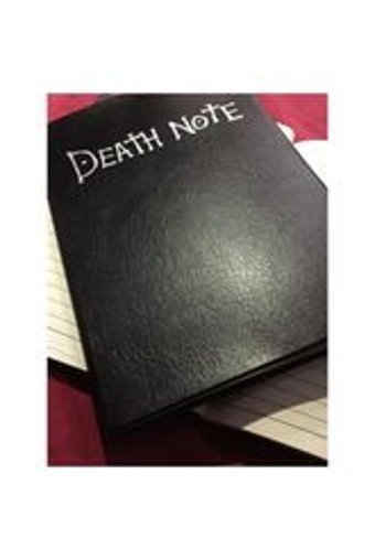 Fg Konnichiwa A5 96 Yaprak Çizgili Dikişli Vegan Deri Kapak 1 Adet Death Note Okul Defteri