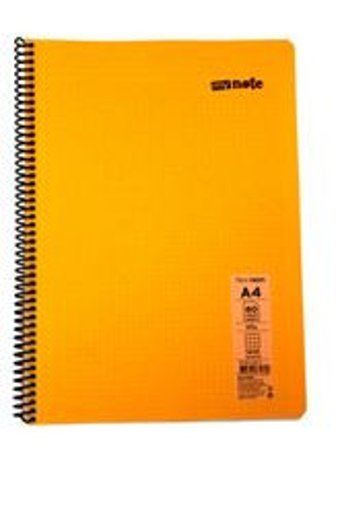 Mynote I'M Smart A4 80 Yaprak Kareli Telli Yumuşak Kapak 1 Adet Okul Defteri