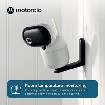 Motorola PIP1610 Hareket Sensörlü Gece Görüşlü Dijital 5 inç Ekranlı Kablosuz HD IP Bebek Kamerası
