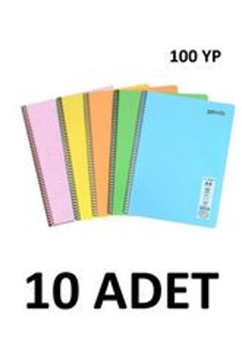 Mynote Flex Up A4 100 Yaprak Kareli Telli Karton Kapak 1 Adet Okul Defteri