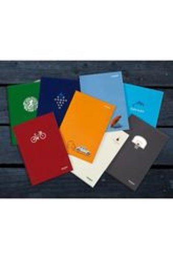 Mopak A4 72 Yaprak Çizgisiz Telli Yumuşak Kapak 1 Adet Okul Defteri