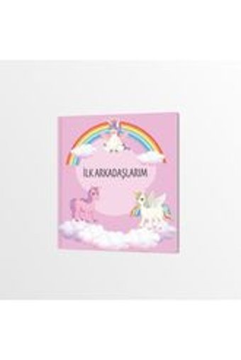 Cans Book B5 32 Yaprak Çizgisiz Dikişli Sert Kapak 1 Adet lk Arkadaşlarım Okul Defteri