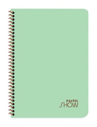 Keskin Color A4 120 Yaprak Kareli Telli Sert Kapak 1 Adet Okul Defteri Yeşil