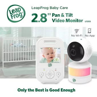 Leapfrog LF2513 Hareket Sensörlü Gece Görüşlü Dijital 2.8 inç Ekranlı Kablosuz IP Bebek Kamerası