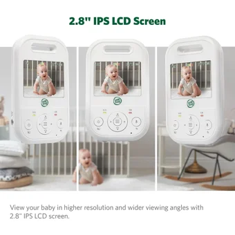 Leapfrog LF2513 Hareket Sensörlü Gece Görüşlü Dijital 2.8 inç Ekranlı Kablosuz IP Bebek Kamerası