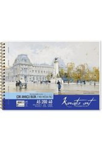Berlinshop A4 120 Yaprak Çizgisiz Telli Karton Kapak 1 Adet Okul Defteri